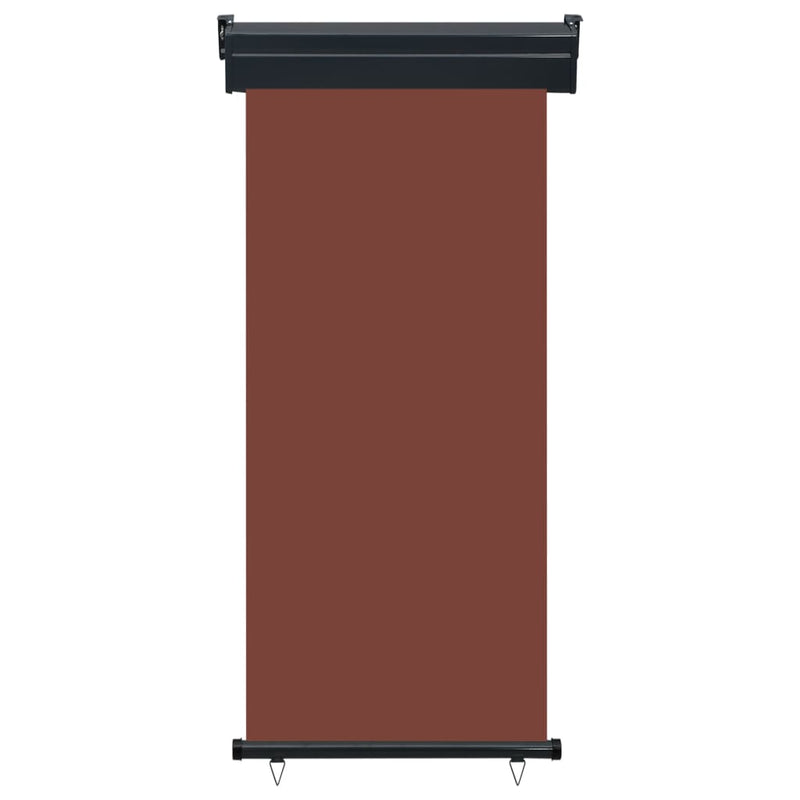 vidaXL barna oldalsó napellenző erkélyre 85 x 250 cm
