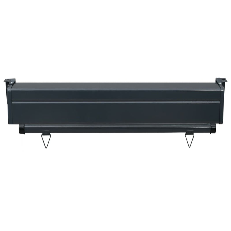 vidaXL barna oldalsó napellenző erkélyre 85 x 250 cm