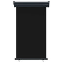vidaXL fekete erkély oldalnapellenző 105 x 250 cm
