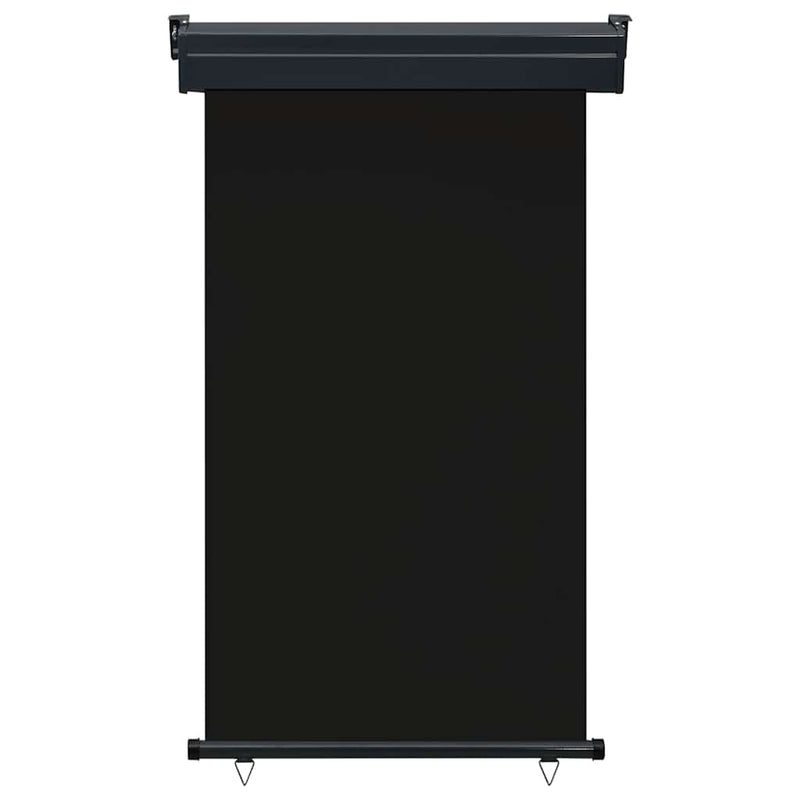 vidaXL fekete erkély oldalnapellenző 105 x 250 cm