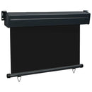 vidaXL fekete erkély oldalnapellenző 105 x 250 cm