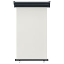 vidaXL krémszínű oldalsó terasznapellenző 105 x 250 cm