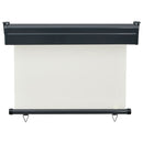 vidaXL krémszínű oldalsó terasznapellenző 105 x 250 cm