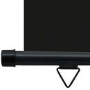 vidaXL fekete erkély oldalnapellenző 165 x 250 cm