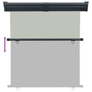 vidaXL szürke oldalsó terasznapellenző 165 x 250 cm