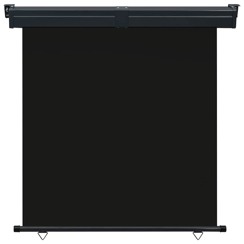 vidaXL fekete erkély oldalnapellenző 175 x 250 cm