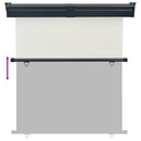 vidaXL krémszínű oldalsó terasznapellenző 175 x 250 cm