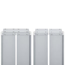vidaXL antracitszürke behúzható oldalsó napellenző 100 x 600 cm