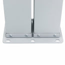 vidaXL antracitszürke behúzható oldalsó napellenző 120 x 600 cm