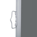 vidaXL antracitszürke behúzható oldalsó napellenző 100 x 1000 cm