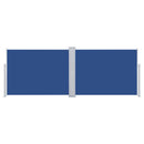 vidaXL kék behúzható oldalsó napellenző 100 x 1000 cm