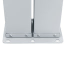 vidaXL antracitszürke behúzható oldalsó napellenző 120 x 1000 cm