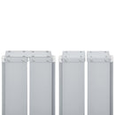 vidaXL kék behúzható oldalsó napellenző 120 x 1000 cm