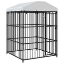 vidaXL kültéri kutyakennel tetővel 150 x 150 x 210 cm