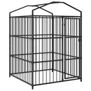 vidaXL kültéri kutyakennel tetővel 150 x 150 x 210 cm