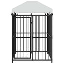 vidaXL kültéri kutyakennel tetővel 120 x 120 x 150 cm