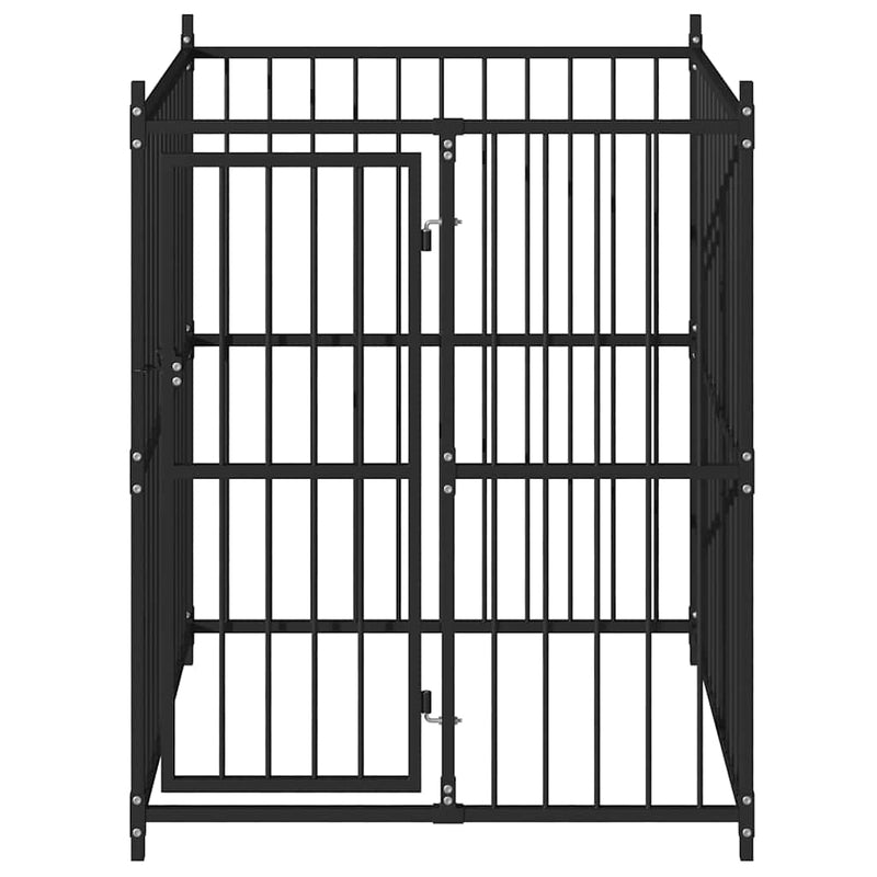 vidaXL kültéri kutyakennel 120 x 120 x 150 cm