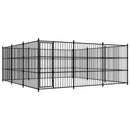 vidaXL kültéri kutyakennel 450 x 450 x 185 cm