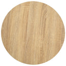 vidaXL világosbarna MDF bisztróasztal 40 cm