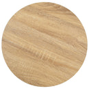 vidaXL világosbarna MDF bisztróasztal 40 cm