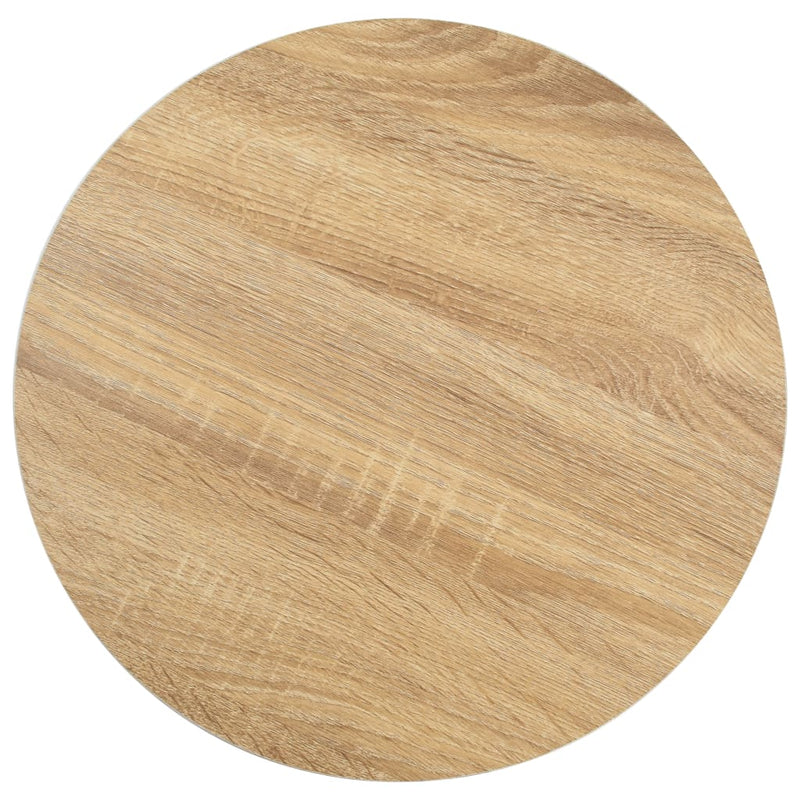 vidaXL világosbarna MDF bisztróasztal 40 cm