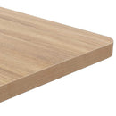 vidaXL világosbarna MDF bisztróasztal 50 x 50 cm