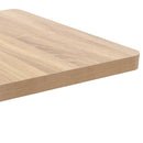 vidaXL világosbarna MDF bisztróasztal 60 x 60 cm