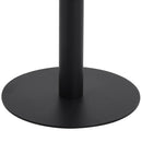 vidaXL sötétbarna MDF bisztróasztal 60 x 60 cm