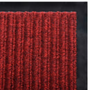 vidaXL piros PVC lábtörlő 117x220 cm