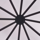 vidaXL alumínium melegház 240 x 211 x 232 cm