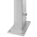 vidaXL egyenes rozsdamentes acél kültéri zuhany