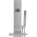 vidaXL egyenes rozsdamentes acél kültéri zuhany