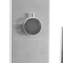 vidaXL egyenes rozsdamentes acél kültéri zuhany