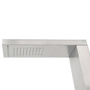 vidaXL négyzet alakú rozsdamentes acél kültéri zuhany