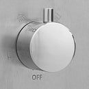 vidaXL négyzet alakú rozsdamentes acél kültéri zuhany