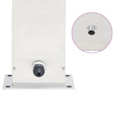 vidaXL rozsdamentes acél kerti zuhanycsaptelep 110 cm