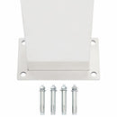 vidaXL rozsdamentes acél kerti zuhanycsaptelep 110 cm