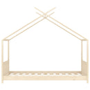 vidaXL tömör fenyőfa gyerekágykeret 80 x 160 cm