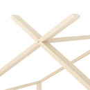 vidaXL tömör fenyőfa gyerekágykeret 80 x 160 cm