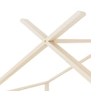 vidaXL tömör fenyőfa gyerekágy-keret 90 x 200 cm