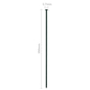 vidaXL zöld íves kerti kerítés szett 77,3 x 26 cm