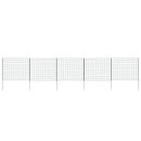 vidaXL zöld kerti kerítés szett 77,5 x 64 cm