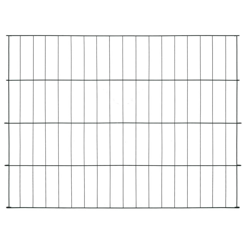 vidaXL zöld kerti kerítés szett 115 x 79 cm
