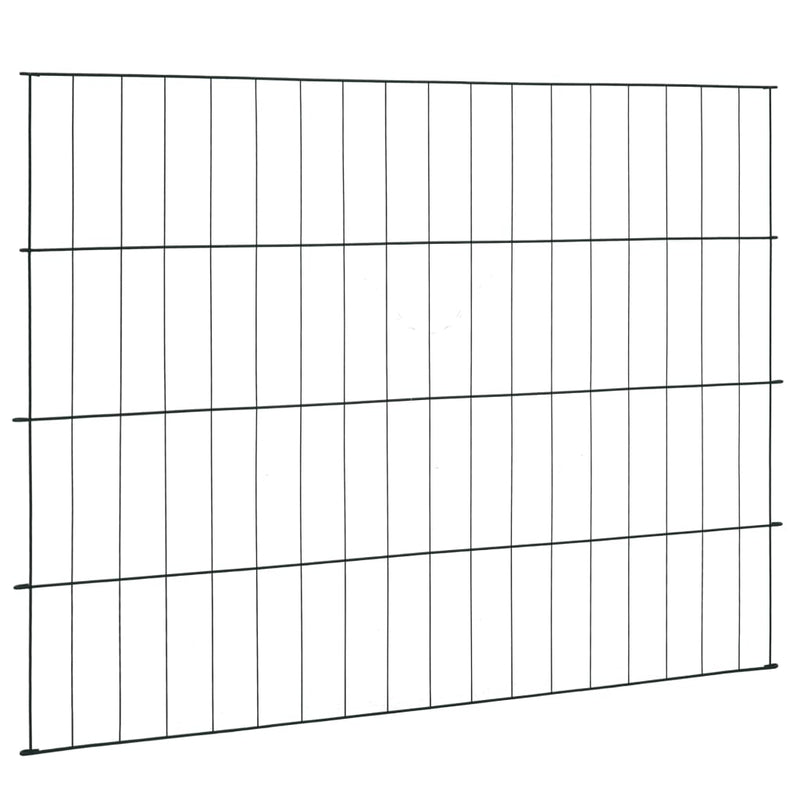 vidaXL zöld kerti kerítés szett 115 x 79 cm