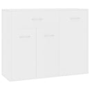 vidaXL fehér szerelt fa tálalószekrény 88 x 30 x 70 cm