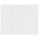 vidaXL fehér szerelt fa tálalószekrény 88 x 30 x 70 cm