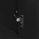 vidaXL fekete szerelt fa tálalószekrény 88 x 30 x 70 cm