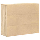 vidaXL sonoma tölgy színű szerelt fa tálalószekrény 88 x 30 x 70 cm