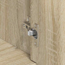 vidaXL sonoma tölgy színű szerelt fa tálalószekrény 88 x 30 x 70 cm