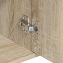 vidaXL sonoma tölgy színű szerelt fa tálalószekrény 88 x 30 x 70 cm